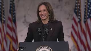 Kamala Harris defeated speechDiskou le li Pedi election an [upl. by Aitital]