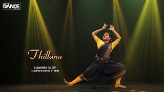 THILLANA  EPI80 AISHUS DANCE STUDIO  AISWARYA DILEEP  BHARATHANATYAM [upl. by Elsworth]