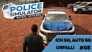 🚨 Police Simulator 05 Flüchtende Täter und Kaputte Autos [upl. by Casady125]