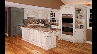 Distressed Kitchen Cabinets Pictures [upl. by Krein]