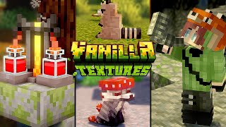 TOP 25 Vanilla Minecraft Texture Packs  Ep 1  120x [upl. by Berkshire]