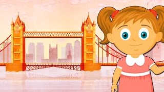 Nursery Rhymes for Children  London Bridge Is Falling  Nursery Rhyme  HooplaKidz TV [upl. by Mitch]