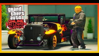 GTA 5 ONLINE NUEVO COCHE DE HALLOWEEN GRATIS [upl. by Ilke]