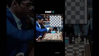 PRAGG promotes to BISHOP  chess chessgame praggnanandhaa nihalsarin [upl. by Lansing]