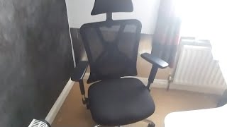 Massive Upgrade to My Previous Chair Really Comfortable  Ticova Ergonomic Office Chair Review [upl. by Ruhtua]