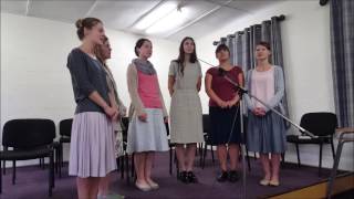 6 Romanian girls sing at CCE [upl. by Elleryt]