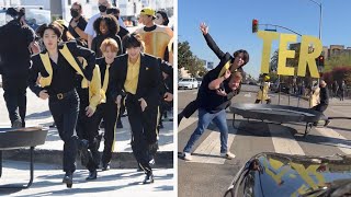 BTS Butter James Corden Crosswalk Concert the Musical shorts [upl. by Singer]