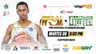 Fenix vs BullDogs Bameso  Full Basketball Game  Jor 5  9  Julio 2024 [upl. by Urias]