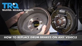 How to Replace Drum Brakes on Any Vehicle [upl. by Phelps]