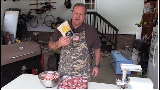 Making Wild Hog Sausage with the Harbor Freight Meat Grinder [upl. by Haret]