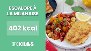 Escalope à la milanaise  CroqKilos [upl. by Farra]