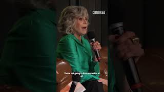 Jane Fonda Well get fascism if we dont vote for Kamala Harris [upl. by Tiny]