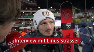 Nightrace RTL in Schladming Interview mit Linus Straßer [upl. by Nimsay]