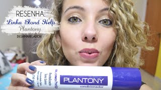 Resenha Linha Blond Help Plantony desamareladora [upl. by Roselani]