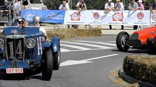 Course de vieilles voitures  Classic Car  Grand Prix de Bruxelles [upl. by Obel156]