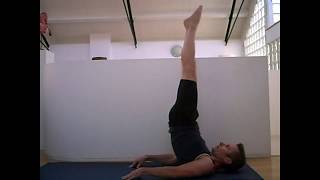 Pilates jackknife demonstration [upl. by Ahsya]