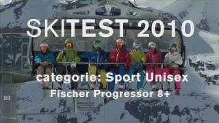 Fischer Progressor 8  VerseSneeuw Sport Ski Review Skitest 20102011  Ischgl [upl. by Lelah]