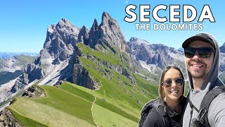 How to hike SECEDA in the Dolomites Italy [upl. by Trahurn]