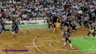 Magic Johnson 1987 Finals Gm 4 vs Boston Celtics quotSkyhook Gamequot [upl. by Vasos683]