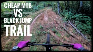 Is the Giant Stance 2022 MTB Good Enough for a Black Jump Trail [upl. by Haraf]