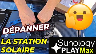 Dépanner la station solaire Play Max Sunology et remplacer le connecteur MC4 diode anti retour [upl. by Sehcaep993]