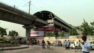 KFC restaurant outside Netaji Subhash Place metro station [upl. by Acimak745]