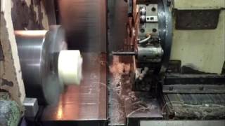 How its Made Custom Ryton PPS  polyphenylene sulfide Turned Part on a Lathe [upl. by Olshausen]