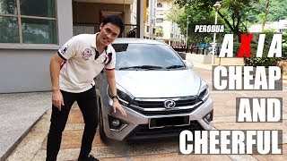 2017 Perodua Axia Review Cheapest Best New Car You Can Buy [upl. by Nwahsal406]