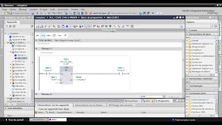 TIA PORTAL Compteur en langage ladder [upl. by Inat488]