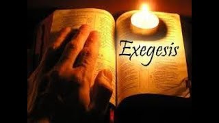 Lesson 13 Exegetical Analysis Commentary Analysis [upl. by Maffei]