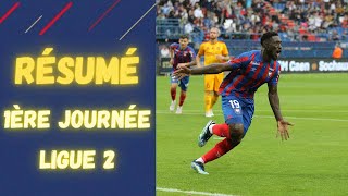 Résumé 1ère journée • Ligue 2 BKT • 20212022 [upl. by Euqinu]