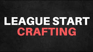 My Results Crafting for Profit At League Start [upl. by Noroj]