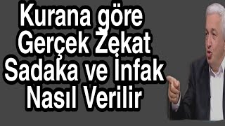 Kurana göre Zekat Sadaka ve İnfak Nasıl Verilir  Mehmet Okuyan Zekat [upl. by Ty]