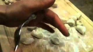 Forming Gnocchi on the Back of an Ordinary Fork [upl. by Manya]