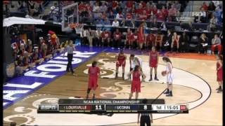 2013 NCAA Womens Basketball Championship Final Louisville  Connecticut [upl. by Cerallua]