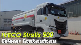 IVECO Stralis 500 Tankfahrzeug  Esterer Tankaufbau  ADR [upl. by Brigham184]