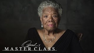 Dr Maya Angelou quotBe a Rainbow in Someone Elses Cloudquot  Oprahs Master Class  OWN [upl. by Rochette417]