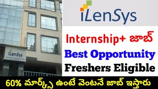 Ilensys Technologies Hiring Freshers  Latest Jobs For Freshers  Jobs In Hyderabad 2024 [upl. by Pena]