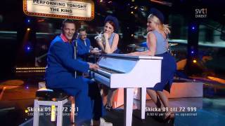 9 The Playtones  The King Melodifestivalen 2011 Final 720p HD [upl. by Merill]