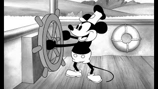 Steamboat Willie FULL 1928 CARTOON [upl. by Rowland535]