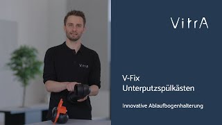 VFix Unterputzspülkästen Innovative Ablaufbogenhalterung – stufenlos einstellbar ohne Ausbau [upl. by Nitsoj]