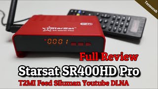 Full Review Receiver Starsat SR400HD Pro Termurah Support Codec 422 [upl. by Gary]