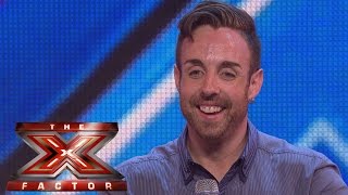 Stevi Ritchie sings Queens Dont Stop Me Now  Arena Auditions Wk 1  The X Factor UK 2014 [upl. by Leoni]