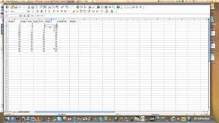 calcul incertitude avec open office [upl. by Brendon965]