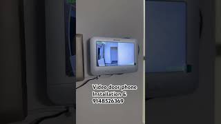 CCTV installation amp Video door phone installation  9148526369 [upl. by Esinel]