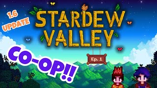 Stardew Valley 16 COOP Multiplayer  Episode 1 [upl. by Combe926]