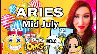 ARIES THE ODDS ARE FINALLY IN YOUR FAVOR MID JULY WOW [upl. by Janina]