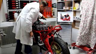 198 Bimota KB1 restoration by Raidermotocom [upl. by Sitsuj]