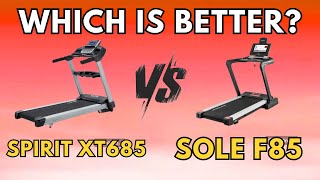 Spirit XT685 vs Sole F85  How Do They Compare [upl. by Faubert906]