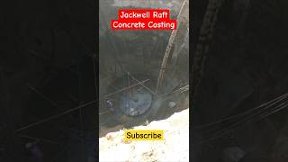 Jackwell Raft concrete casting work construction coverblock [upl. by Redmund864]